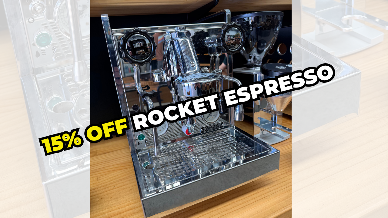 BLACK FRIDAY 15% OFF Rocket Espresso Machines
