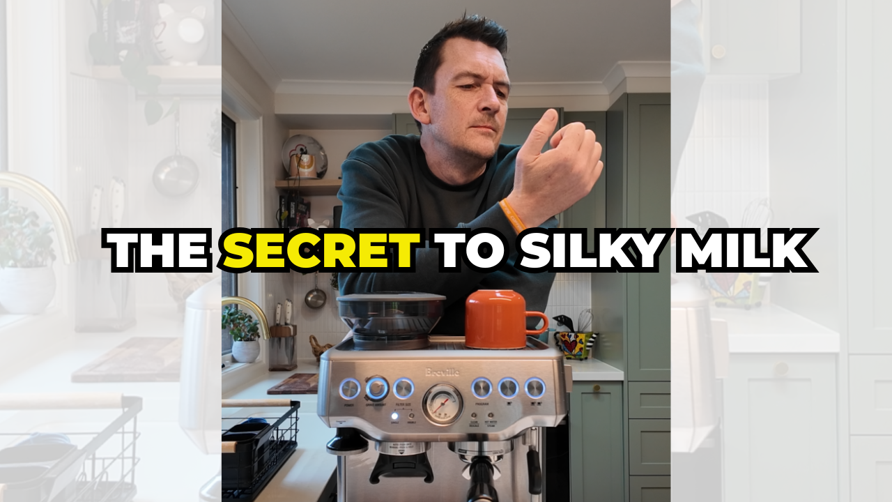 Part 2: How to steam silky smooth milk
