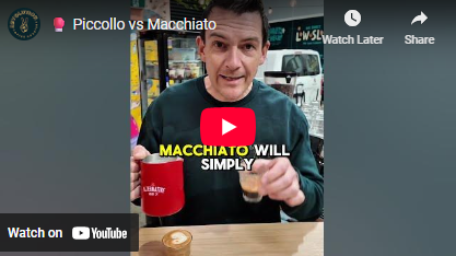 How to make a Piccollo vs Macchiato