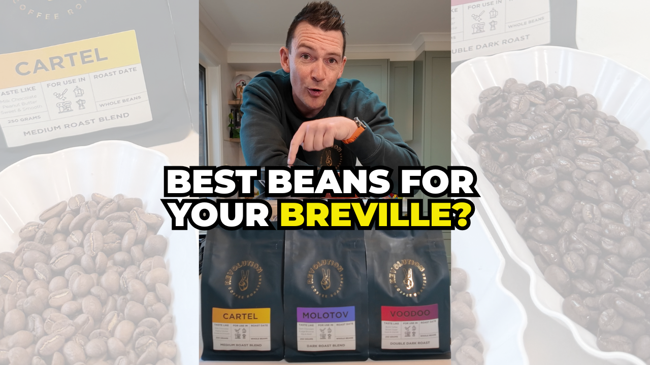Coffee bean selection for your home machine
