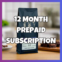 Load image into Gallery viewer, MOLOTOV 12 Month Gift Subscription // Dark Roast
